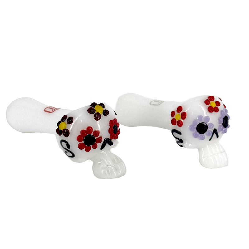 Pipa calavera Tj Glass